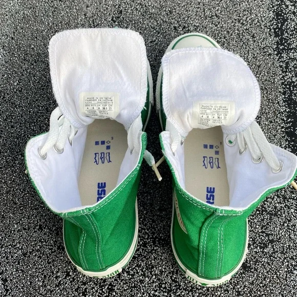Converse Chuck Taylor Green High Top Sneakers- women’s 6- NWB - Picture 5 of 11